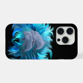 イルカのペア iPhoneケース (裏面横)