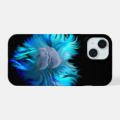 イルカのペア iPhone 15ケース (裏面横)