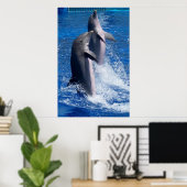イルカのポスター ポスター (ホームオフィス)