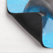 イルカのマウスのマットの跳躍 マウスパッド (コーナー)