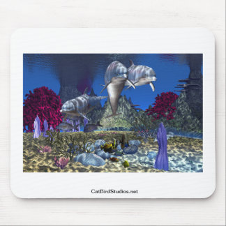 イルカのマウスパッド マウスパッド