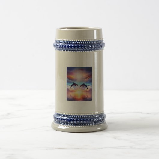 イルカのマグカップ ビールジョッキ (中央)
