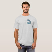 イルカのマリンテーマ Tシャツ (正面フル)