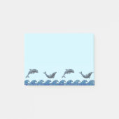 イルカのモザイク ポストイット (正面)