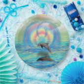 イルカの上昇 ペーパープレート (パーティー)