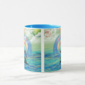 イルカの上昇 マグカップ (中央)