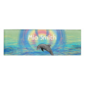 イルカの上昇 名札 (正面)