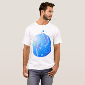 イルカの世界 Tシャツ (正面フル)