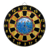 イルカの人魚 ダーツボード (正面)