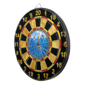 イルカの人魚 ダーツボード (正面右)