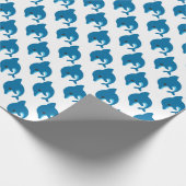 イルカの包装紙 ラッピングペーパー (角)