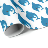 イルカの包装紙 ラッピングペーパー (ロールコーナー)