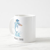 イルカの卒業記念グッズ コーヒーマグカップ (正面左)