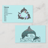 イルカの名刺 名刺 (正面/裏面)