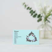 イルカの名刺 名刺 (スタンド正面)