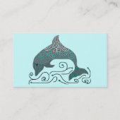 イルカの名刺 名刺 (裏面)