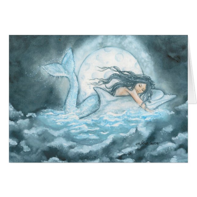 イルカの夢カード (正面横)