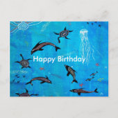 イルカの夢 ポストカード (正面)