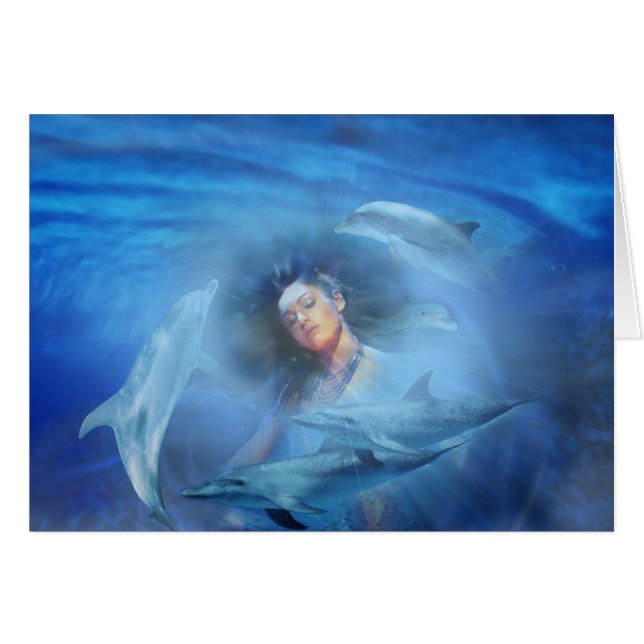 イルカの女性 (正面横)