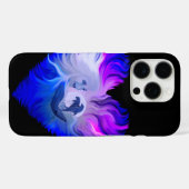 イルカの姿を見た女性 Case-Mate iPhoneケース (裏面 (横))