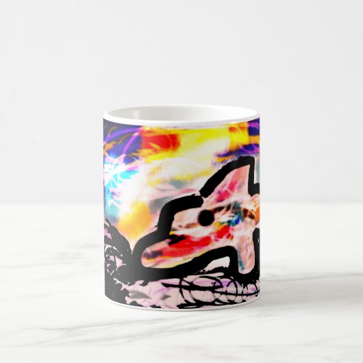 イルカの宝石 コーヒーマグカップ (中央)