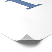 イルカの家族のポッドが泳ぐ ポスター (角)