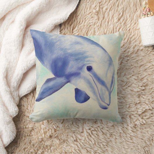 イルカの尾枕 クッション (ブランケット)