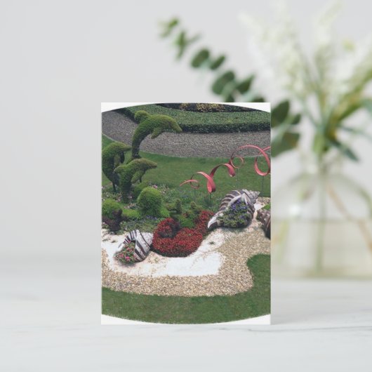 イルカの庭 ポストカード (スタンド正面)