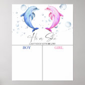 イルカの性別が彼または彼女のグラフを明らかにする ポスター (正面)