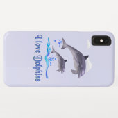 イルカの恋愛 Case-Mate iPhoneケース (裏面(横))