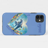 イルカの愛をカスタマイズ Case-Mate iPhoneケース (裏面(横))