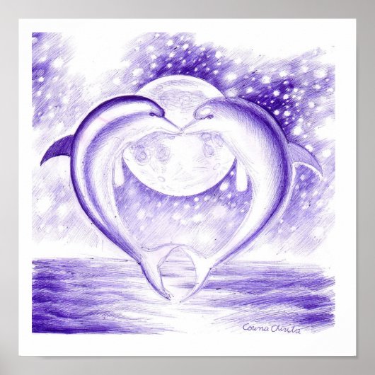 イルカの愛 ポスター (正面)