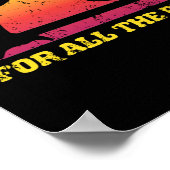 イルカの感謝してい日の入り口まで ポスター (角)