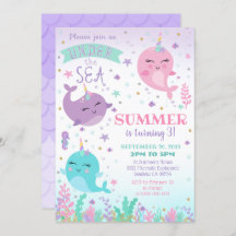 イルカの招待状の少女　アンダーザシー