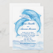 イルカの招待状 招待状 (正面/裏面)