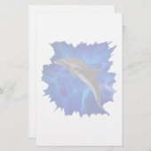 イルカの文房具 便箋 (正面/裏面)