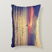 イルカの日没 アクセントクッション (正面(垂直))