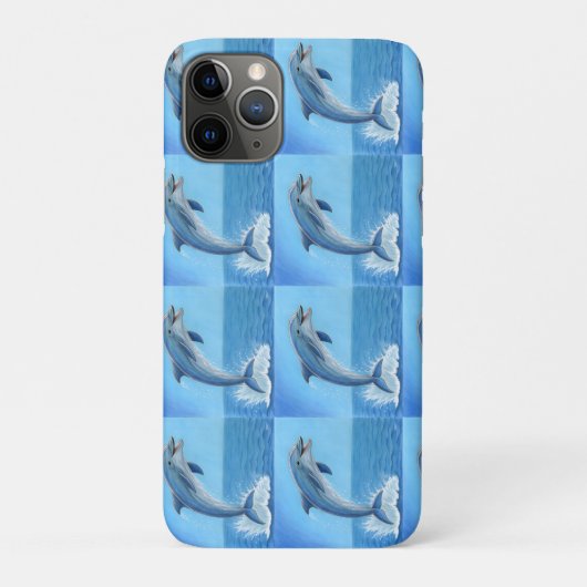 イルカの沈黙のダンス Case-Mate iPhoneケース (裏)