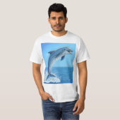 イルカの沈黙のダンス Tシャツ (正面フル)