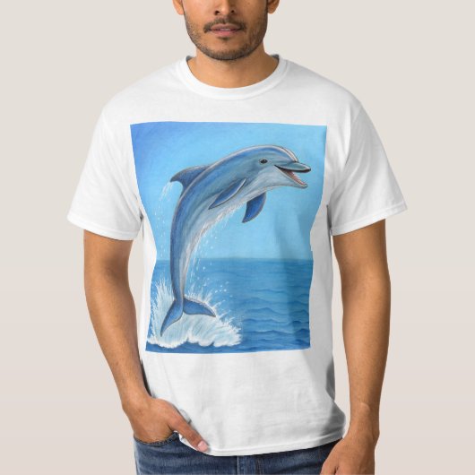 イルカの沈黙のダンス Tシャツ (正面)