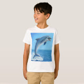 イルカの沈黙のダンス Tシャツ (正面フル)