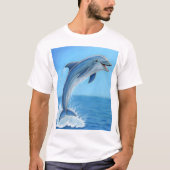 イルカの沈黙のダンス Tシャツ (正面)