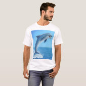 イルカの沈黙のダンス Tシャツ (正面フル)