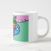 イルカの波 ジャンボコーヒーマグカップ (右)