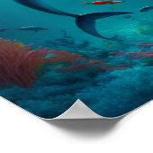 イルカの海 ポスター (角)