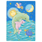 イルカの演劇 クリップボード (裏面)