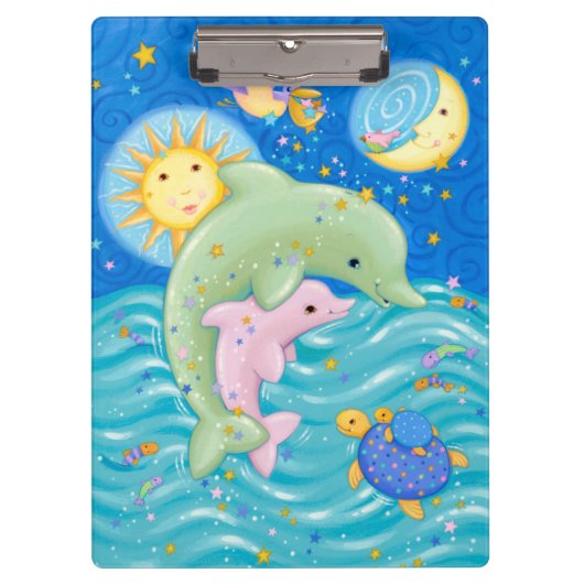 イルカの演劇 クリップボード (正面)