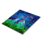 イルカの熟視のセラミックタイル タイル (側面)