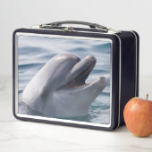 イルカの美しいクローズアップ メタルランチボックス (インサイチュ)