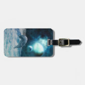 イルカの自由 ラゲッジタグ (正面横)